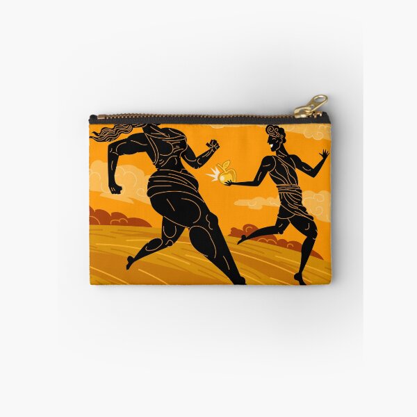 Item preview, atalanta running with suitor throwing golden apple in race designed and sold by matintheworld ( delcarmat ).