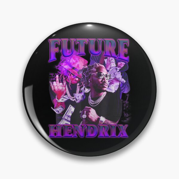 Item preview, Future Hendrix Vintage Rapper Legend 80S 90S Purple Graphic designed and sold by BonitaWisozk.