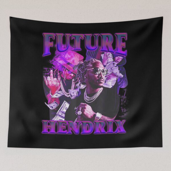 Item preview, Future Hendrix Vintage Rapper Legend 80S 90S Purple Graphic designed and sold by BonitaWisozk.