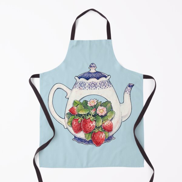 Item preview, Teapot with Strawberry Plant designed and sold by DesignsBySloan.