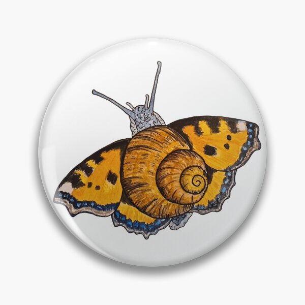 Item preview, Butterfly snail designed and sold by mimberart.