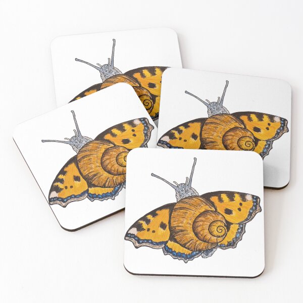 Item preview, Butterfly snail designed and sold by mimberart.