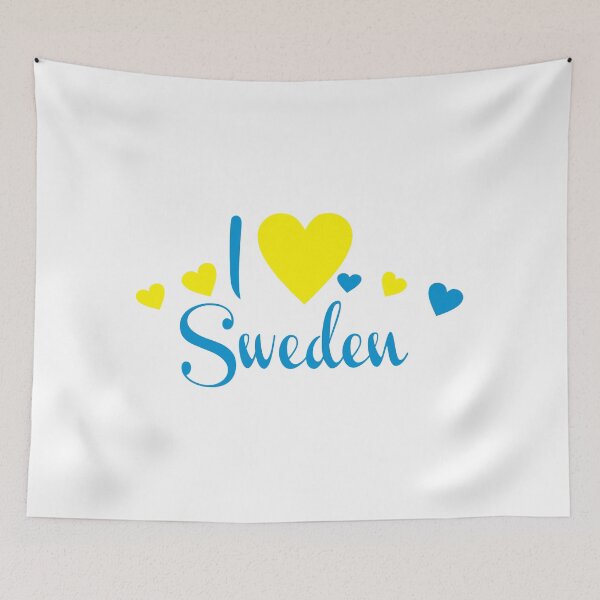 Item preview, I love Sweden designed and sold by Vectorqueen.