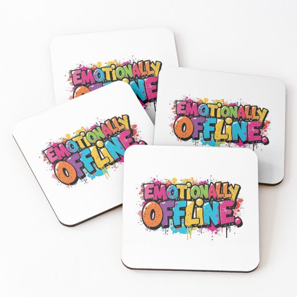 Item preview, Emotionally Offline | Sarcastic Humor Design by Too Real Co designed and sold by TooRealCo.