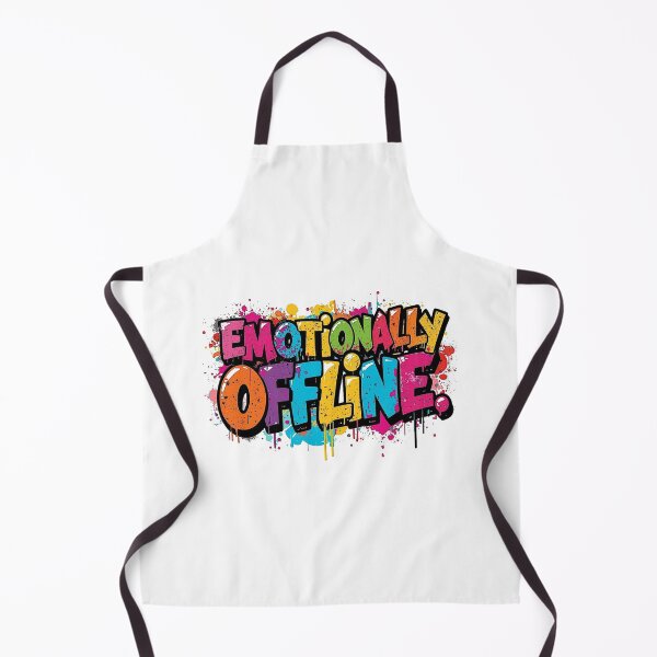 Item preview, Emotionally Offline | Sarcastic Humor Design by Too Real Co designed and sold by TooRealCo.