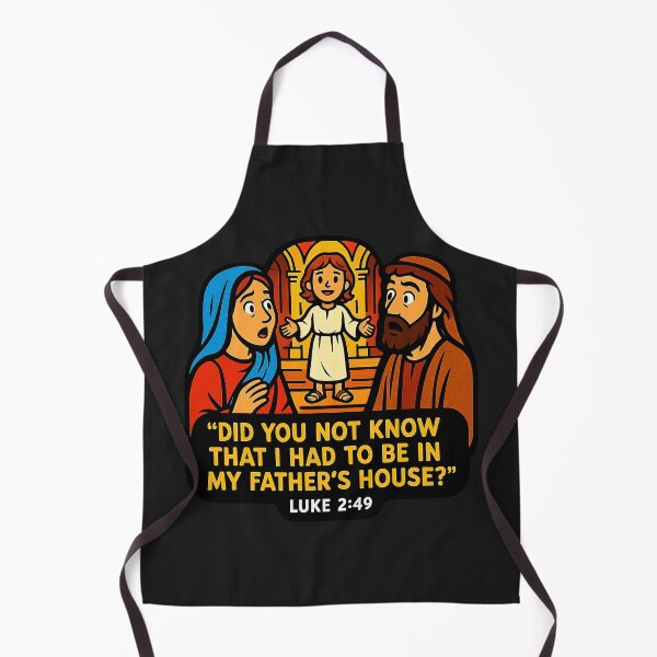 Item preview, Luke 2:49 Did you not know that I had to be in My Father’s house? designed and sold by plushism.