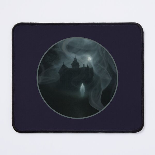 Item preview, Haunteed house and ghost. designed and sold by moths-minor.