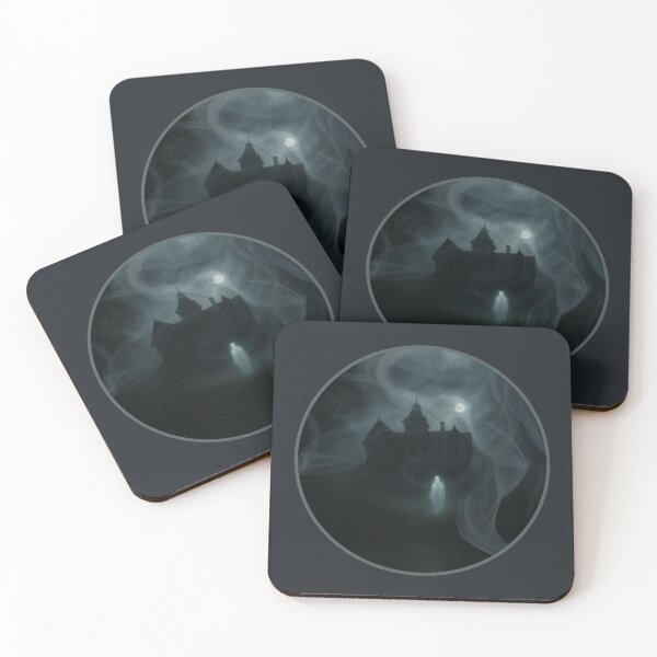 Item preview, Haunteed house and ghost. designed and sold by moths-minor.