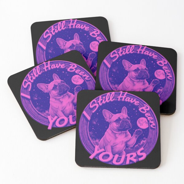 Item preview, French Bulldog Under Moonlight With Loving Quote designed and sold by e-camelleone.