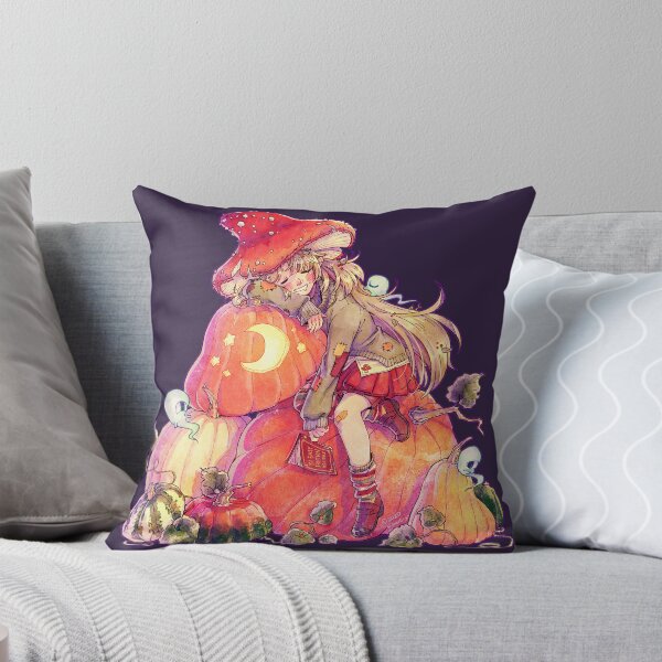 Item preview, Pumpkin Dreamer: a Halloween Mushroom Witch designed and sold by DesignsBySloan.