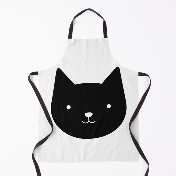 Item preview, Cute Black Cat Face – Minimalist Halloween Design designed and sold by Dream Magic Co.