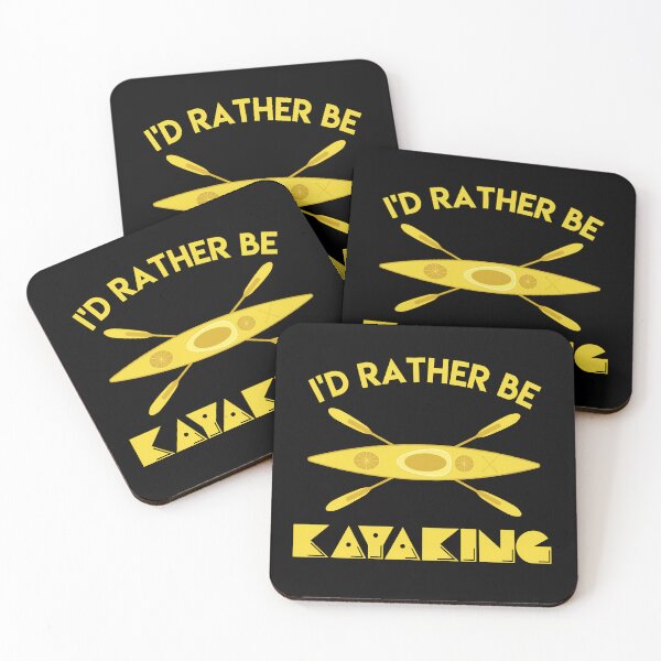 Item preview, I’d rather be kayaking outdoor river lake ocean adventure lifestyle designed and sold by HumansStuck12.