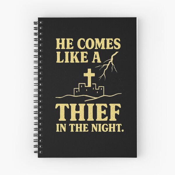 Item preview, He Comes Like a Thief in the Night Christian Prophecy Design designed and sold by NaphDesigns.