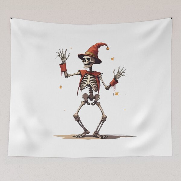 Item preview, Spooky Skeleton Witch – Funny Halloween Design designed and sold by Dream Magic Co.