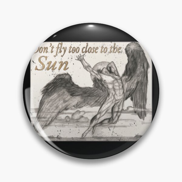 Item preview, ICARUS MYTH - Don’t Fly Too Close to the Sun designed and sold by RonnyMilleo.