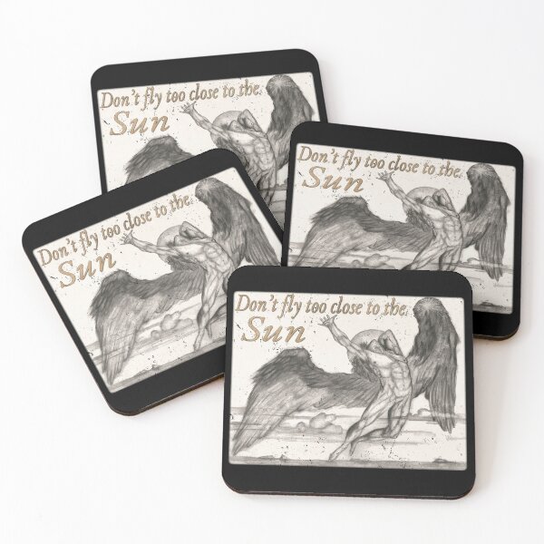 Item preview, ICARUS MYTH - Don’t Fly Too Close to the Sun designed and sold by RonnyMilleo.
