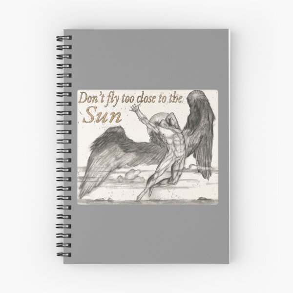 Item preview, ICARUS MYTH - Don’t Fly Too Close to the Sun designed and sold by RonnyMilleo.