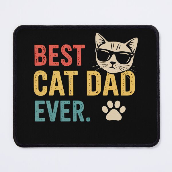 Item preview, Best Cat Dad Ever Daddy designed and sold by Veroniadic.