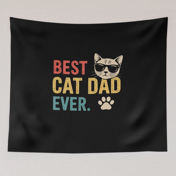 Item preview, Best Cat Dad Ever Daddy designed and sold by Veroniadic.