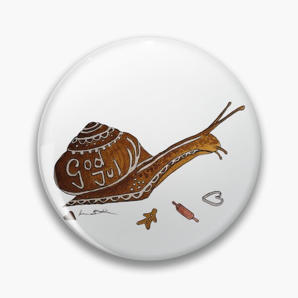 Item preview, Gingerbread snail designed and sold by mimberart.