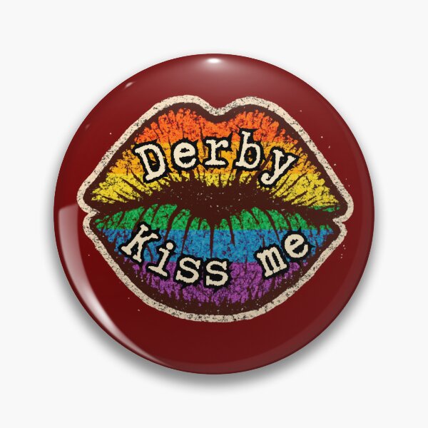 Item preview, Derby Kiss Me designed and sold by Glitterly Bruised.