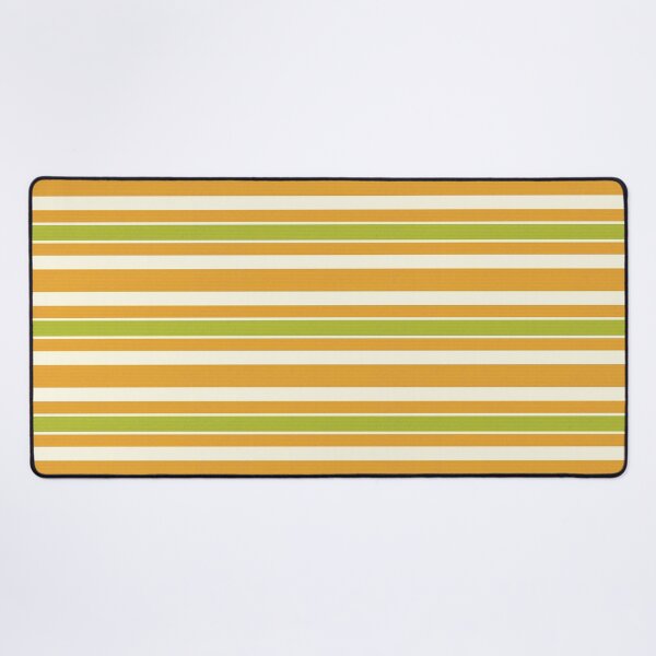 Artikelvorschau, 1970er Streifen Off-White Orange Grün entworfen und verkauft von miavaldez.