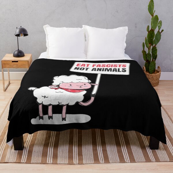Item preview, Vegan Antifa Anti-Fascist Lamb designed and sold by yfzcpxkfix45.