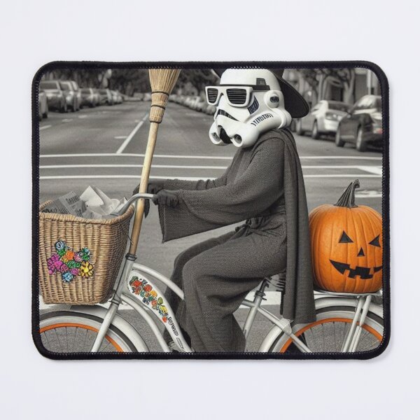Item preview, "Pedal to the Death Star: A Broom with a View!" designed and sold by Print Fiction.