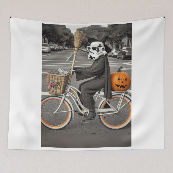 Item preview, "Pedal to the Death Star: A Broom with a View!" designed and sold by Print Fiction.