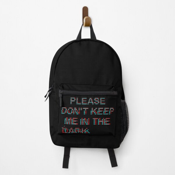 Item preview, Don't Leave Me in the Dark - Glitch Typography Art designed and sold by Wawan35200.
