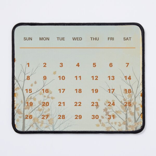 Item preview, October 2025 Calendar – Whimsical Gnome & Pumpkin Autumn Printable designed and sold by evermusedesignstudio.