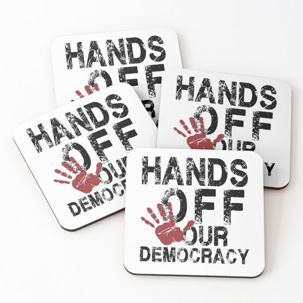 Item preview, Hands off Our Democracy | We Build It Together designed and sold by techdave.