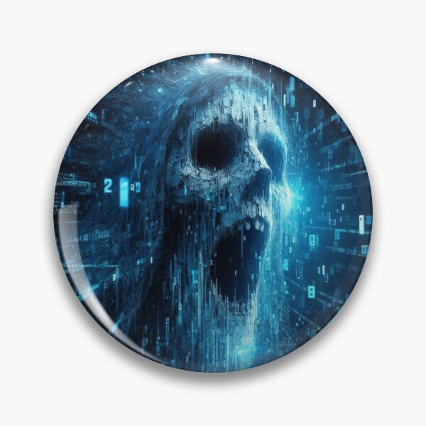 Item preview, Blue Screen Banshee – Fatal Error designed and sold by DreamArt Creations.
