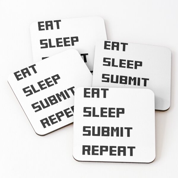 Item preview, Eat Sleep submit repeat  designed and sold by Super dads shop.