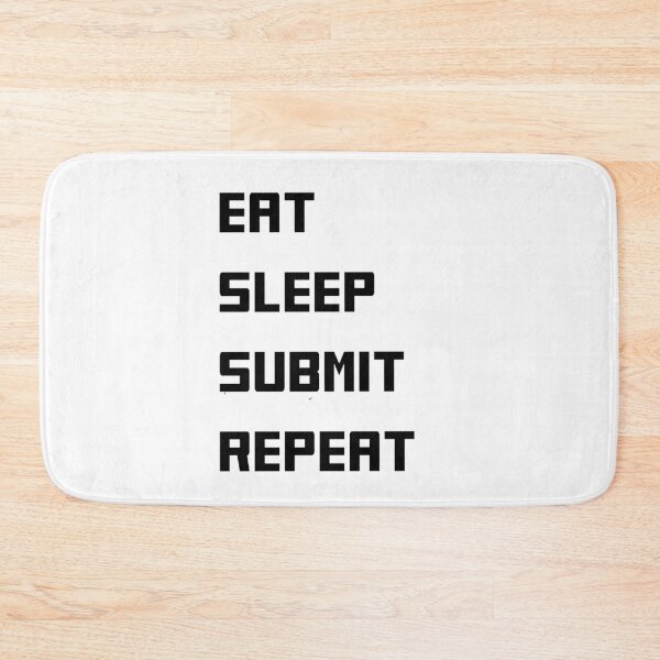 Item preview, Eat Sleep submit repeat  designed and sold by Super dads shop.