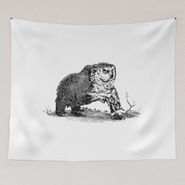 Item preview, Medieval Owlbear  	 designed and sold by qkhdhaxia67.