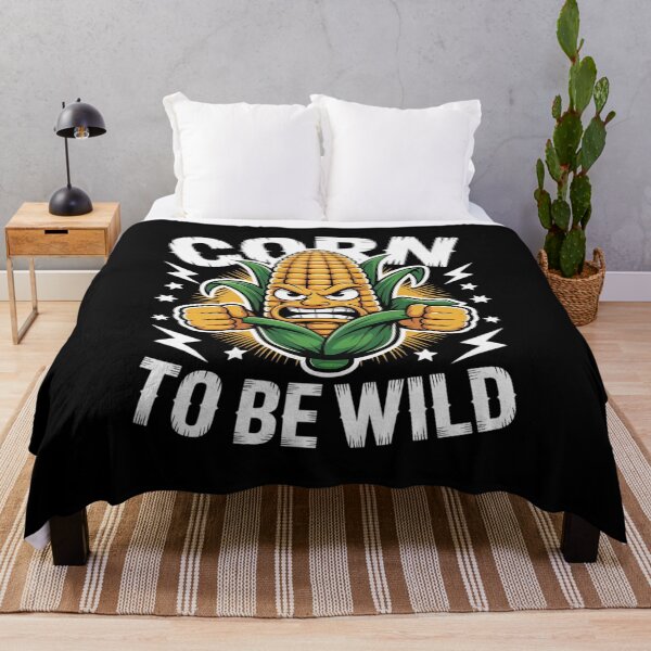 Item preview, Corn to be Wild funny food fun designed and sold by procionartss.