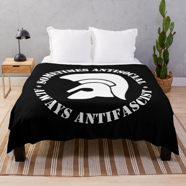 Item preview, Trojan Sometimes Antisocial - Always Antifascist  	 designed and sold by vnmhaftyzcg68.