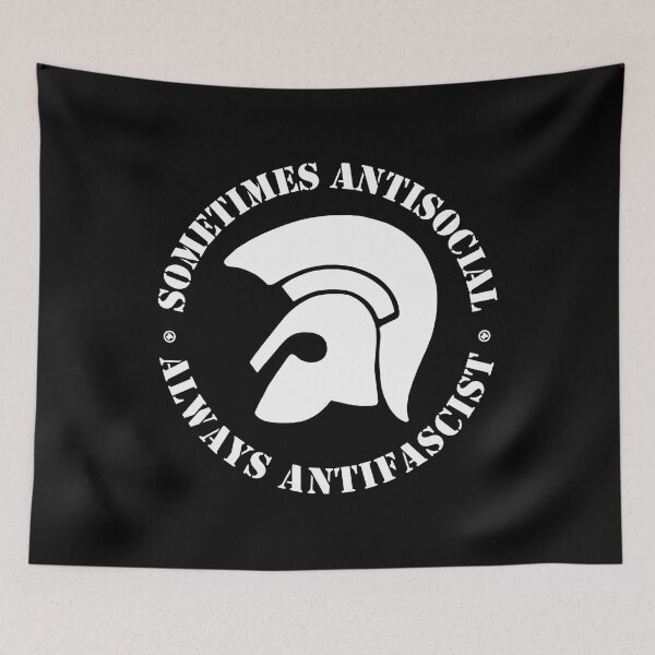 Item preview, Trojan Sometimes Antisocial - Always Antifascist  	 designed and sold by vnmhaftyzcg68.