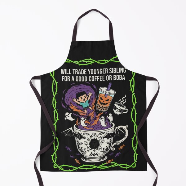 Aperçu de l'œuvre J'échangerai mon petit frère contre un bon café ou un Boba créée et vendue par loccotown168.