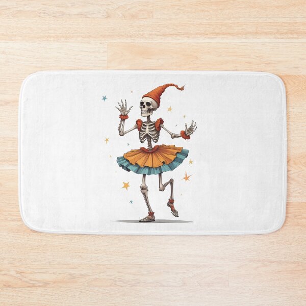 Item preview, Dancing Skeleton in Tutu – Cute Spooky Halloween designed and sold by Dream Magic Co.