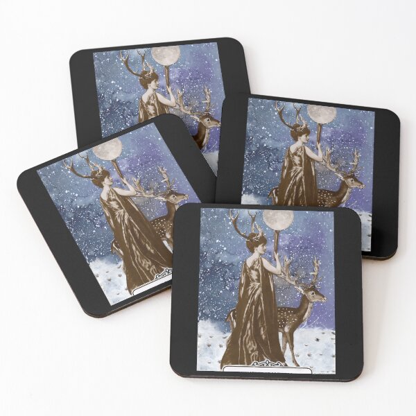 Item preview, Winter Solstice Moon Goddess Postcard 	 designed and sold by dbvlpyyoazl38.