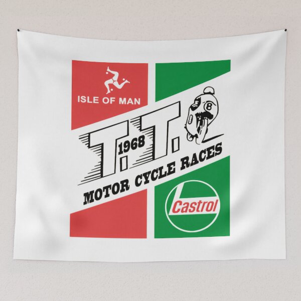 Item preview, Isle Of Man Tt 1968 White  	 designed and sold by bzcuppmw98.