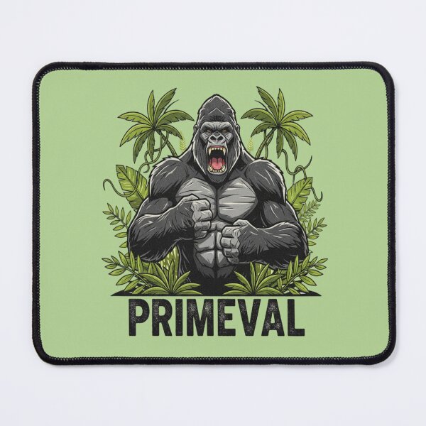 Item preview, Primeval Gorilla Jungle Power designed and sold by PrintBreeze.