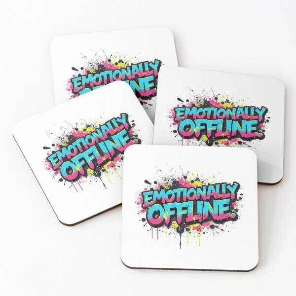 Item preview, Emotionally Offline | Sarcastic Humor Design by Too Real Co designed and sold by TooRealCo.