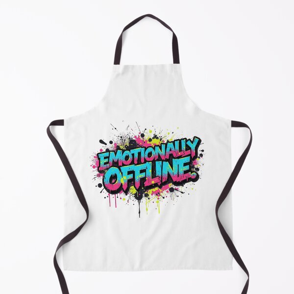 Item preview, Emotionally Offline | Sarcastic Humor Design by Too Real Co designed and sold by TooRealCo.