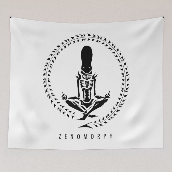 Item preview, Meditation Zenomorph Yoga Alien Xenomorph Light  	 designed and sold by qkhdhaxia67.