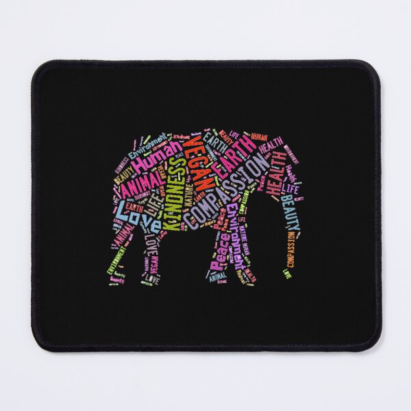 Item preview, Vegan Elephant Fitted 		 designed and sold by yfzcpxkfix45.