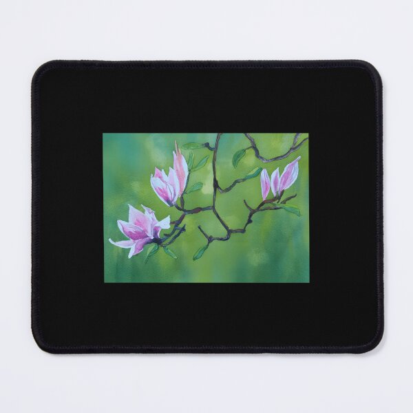 Item preview, Watercolour Magnolia On Green Background Classic designed and sold by ssdryvxesl7.