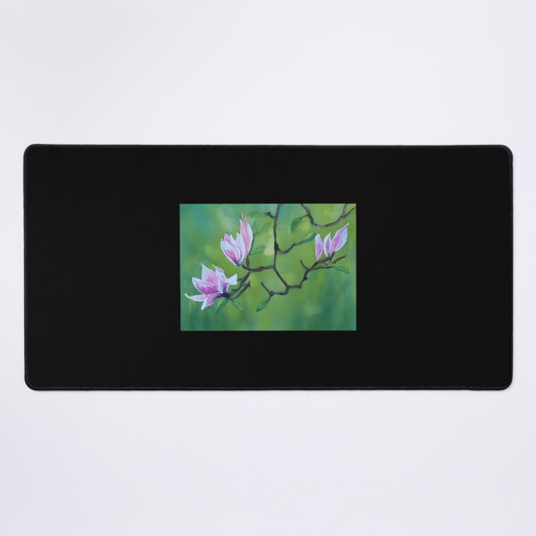 Item preview, Watercolour Magnolia On Green Background Classic designed and sold by ssdryvxesl7.